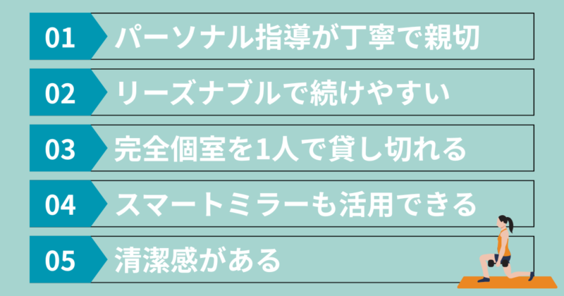 ハコジム今川駅前店の口コミで多い良い評価まとめ|丁寧なパーソナル指導と完全個室で続けやすいジム